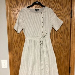 Roolee Grey Midi Dress